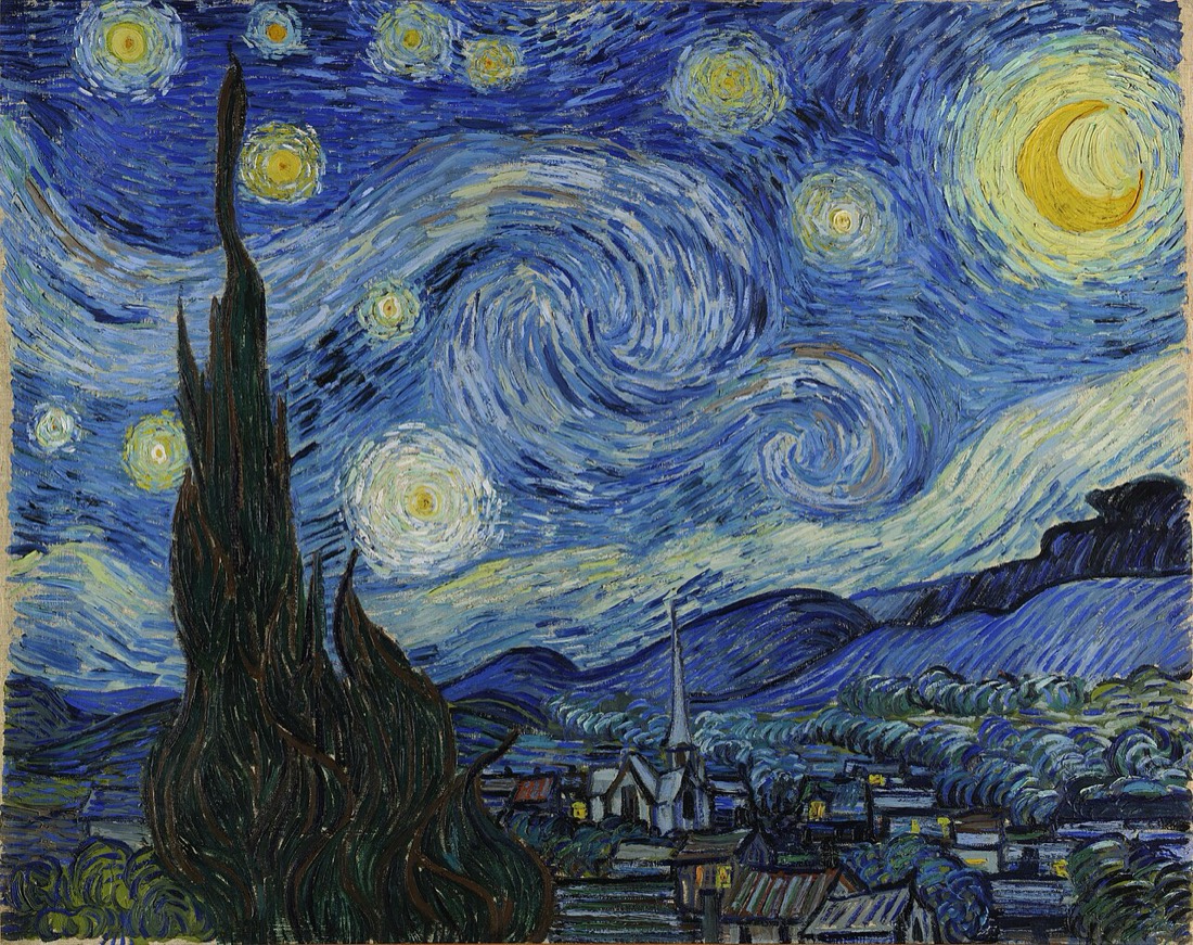 De Sterrennacht van Vincent van Gogh